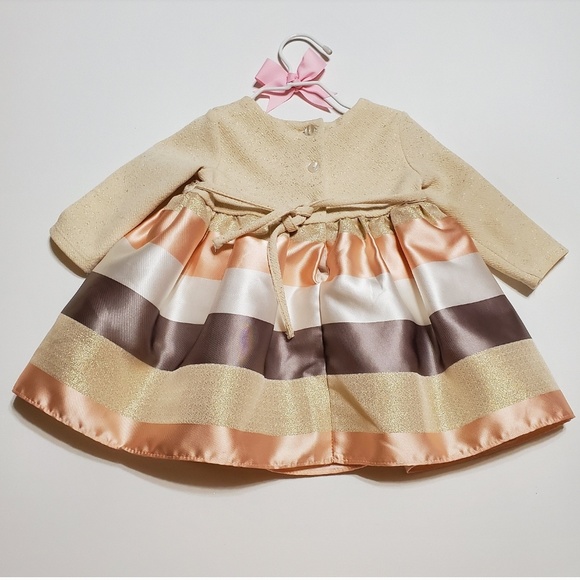 🏠  Baby Dress Sweet Heart Rose Newborn 6-9 months - Picture 2 of 7